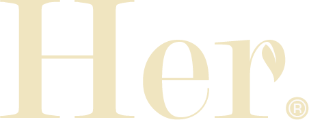 Her. text only small with R